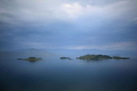 Lake Kivu is seen in the Democratic Republic of Congo, November 25, 2016. PHOTO BY REUTERS/Therese Di Campo