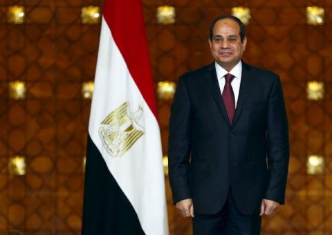 Egypt's President Abdel Fattah al-Sisi looks on during the signing ceremony for a deal to build Egypt's first nuclear power plant between Egypt and Russia at the Ittihadiya presidential palace in Cairo, Egypt, November 19, 2015. PHOTO BY REUTERS/Amr Abdallah Dalsh