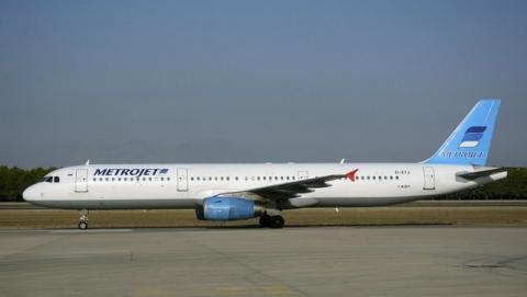 The Metrojet's Airbus A-321 with registration number EI-ETJ that crashed in Egypt's Sinai peninsula, is seen in this picture taken in Antalya, Turkey, September 17, 2015. PHOTO BY REUTERS/Kim Philipp Piskol