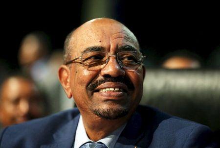 Sudanese President Omar al-Bashir looks on ahead of the 25th African Union summit in Johannesburg, June 14, 2015. PHOTO BY REUTERS/Siphiwe Sibeko