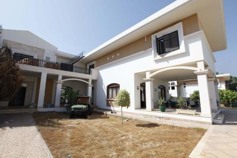 A view of an annex of the U.S. embassy in Tripoli during a media tour organised by Operation Dawn, a group of Islamist-leaning forces mainly from Misrata