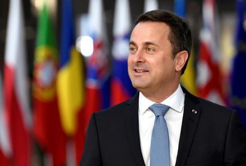 Luxembourg's Prime Minister Xavier Bettel arrives at a European Union leaders summit in Brussels, Belgium, December 14, 2018. PHOTO BY REUTERS/Piroschka Van De Wouw