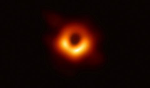 WASHINGTON (Reuters) - Using a global network of telescopes to see "the unseeable," an international scientific team on Wednesday announced a milestone in astrophysics - the first-ever photo of a black hole - in an achievement that validated a pillar of science put forward by Albert Einstein more than a century ago.  Black holes are monstrous celestial entities exerting gravitational fields so vicious that no matter or light can escape. The somewhat fuzzy photo of the black hole at the center of Messier 87,