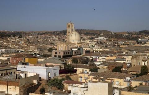 Kidane Mihret church is seen in Eritrea's capital Asmara, February 19, 2016. PHOTO BY REUTERS/Thomas Mukoya