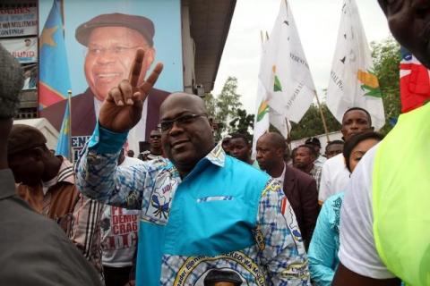 Felix Tshisekedi, leader of Congolese main opposition the Union for Democracy and Social Progress (UDPS). PHOTO BY REUTERS/Kenny Katombe