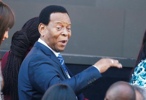 Zulu King Goodwill Zwelithini arrives to hear Former U.S. President Barack Obama delivering the 16th Nelson Mandela annual lecture, marking the centenary of the anti-apartheid leader's birth, in Johannesburg, South Africa, July 17, 2018. PHOTO BY REUTERS/Siphiwe Sibeko