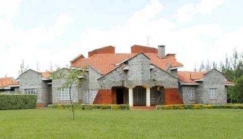 A view shows the home of Kenya's Deputy President William Ruto in Sugoi village near Eldoret, Kenya, August 4, 2010. PHOTO BY REUTERS/Thomas Mukoya