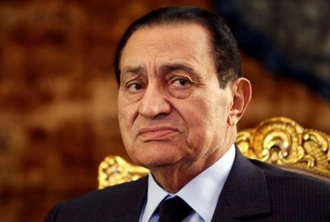 Egypt's President Hosni Mubarak attends a meeting with South Africa's President Jacob Zuma at the presidential palace in Cairo, October 19, 2010. PHOTO BY REUTERS/Amr Abdallah Dalsh