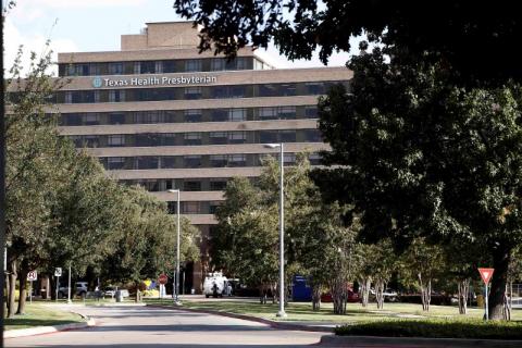 A general view of the Texas Health Presbyterian Hospital in Dallas, Texas, September 30, 2014. PHOTO BY REUTERS/Brandon Wade