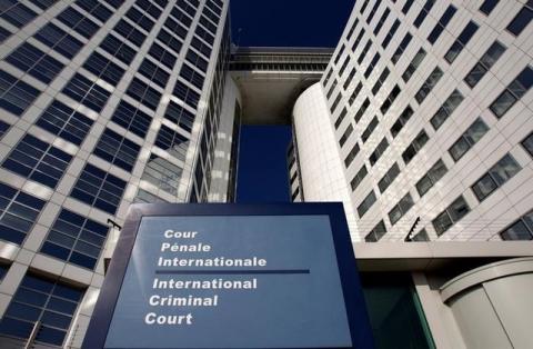 The entrance of the International Criminal Court (ICC) is seen in The Hague, Netherlands, March 3, 2011. PHOTO BY REUTERS/Jerry Lampen