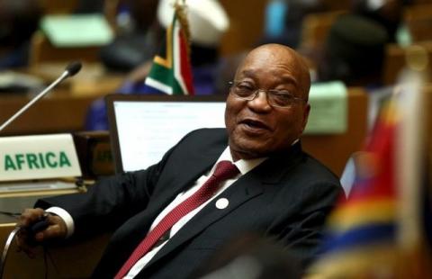 South Africa's President Jacob Zuma attends the opening ceremony of the 26th Ordinary Session of the Assembly of the African Union (AU) at the AU headquarters in Ethiopia's capital Addis Ababa, January 30, 2016. PHOTO BY REUTERS/Tiksa Negeri