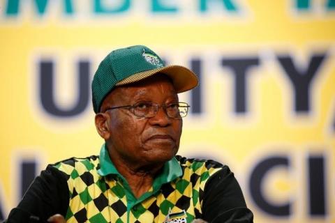 President of South Africa Jacob Zuma attends the 54th National Conference of the ruling African National Congress (ANC) at the Nasrec Expo Centre in Johannesburg, South Africa, December 17, 2017. PHOTO BY REUTERS/Siphiwe Sibeko