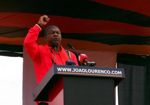 Joao Lourenco, presidential candidate for the ruling MPLA party. PHOTO BY REUTERS/Stephen Eisenhammer