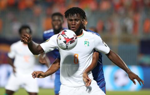 Ivory Coast's Franck Kessie in action. PHOTO BY REUTERS/Suhaib Salem