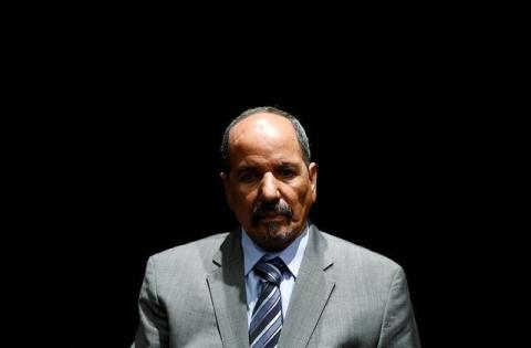 Western Sahara's Polisario Front President Mohamed Abdelaziz listens to a question during an interview in Madrid, November 14, 2014. PHOTO BY REUTERS/Andrea Comas