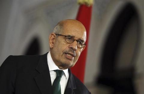 Egypt's Interim Vice President Mohammed ElBaradei