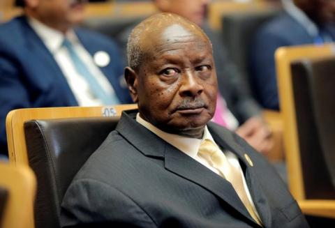 Uganda's President Yoweri Museveni attends the 30th Ordinary Session of the Assembly of the Heads of State and the Government of the African Union in Addis Ababa, Ethiopia, January 28, 2018. PHOTO BY REUTERS/Tiksa Negeri