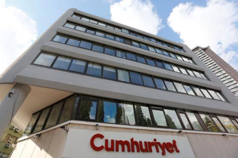 Headquarters of Cumhuriyet newspaper, an opposition secularist daily, is pictured in Istanbul, Turkey, October 31, 2016. PHOTO BY REUTERS/Murad Sezer