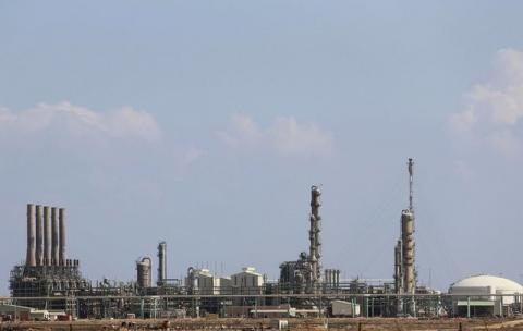 A general view of the industrial zone at the oil port of Ras Lanuf in this March 11, 2014 file photo. PHOTO BY REUTERS/Esam Omran Al-Fetori