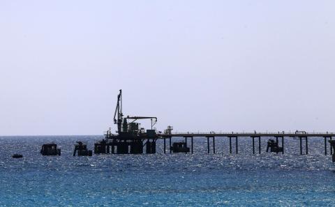 A general view shows pipelines at the Zueitina oil terminal in Zueitina, about 120 km (75 miles) west of Benghazi