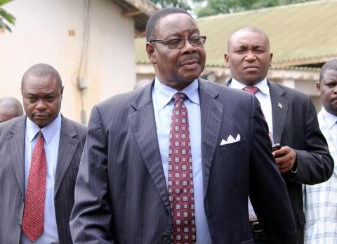 Malawian President Peter Mutharika in a file photo. PHOTO BY REUTERS/Mabvuto Banda