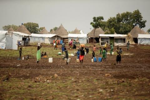 South Sudanese refugees are seen at the Nguenyyiel refugee camp during a visit by U.S. Ambassador to the United Nations Nikki Haley to Gambella Region, Ethiopia, October 24, 2017. PHOTO BY REUTERS/Tiksa Negeri