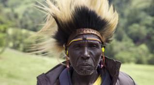 Kenya’s Sengwer community protest their eviction from ancestral lands in Embobut Forest, western Kenya, April 19, 2016. PHOTO BY REUTERS/Katy Migiro