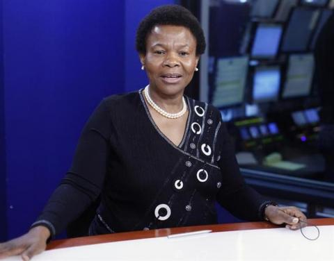 South Africa's Minister of Mineral Resources, Susan Shabangu