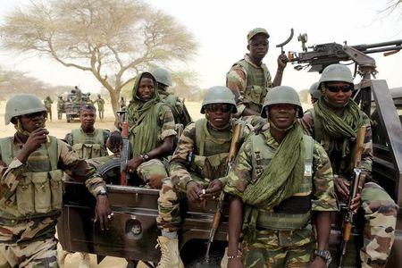 Nigerien special forces prepare to fight Boko Haram in Diffa, March 26, 2015. PHOTO BY REUTERS/Joe Penney