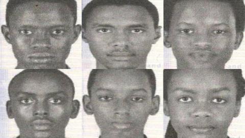 Members of a teenage robotics team from the African nation of Burundi, who were reported missing after taking part in an international competition, are seen in pictures released by the Metropolitan Police Department in Washington, D.C., U.S., July 20, 2017. PHOTO BY REUTERS/Metropolitan Police Department