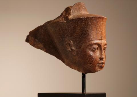 Tutankhamen head set for London auction despite Egyptian protests