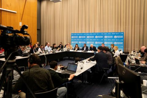 Director-General of World Health Organization (WHO) Tedros Adhanom Ghebreyesus takes part in a news conference after a meeting of the International Health Regulations (IHR) Emergency Committee for Pneumonia due to the Novel Coronavirus 2019-nCoV in Geneva, Switzerland, January 22, 2020. PHOTO BY REUTERS/Christopher Black/WHO