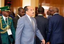 Mauritania's President Mohamed Ould Abdel Aziz arrives at the 52nd ECOWAS Summit in Abuja, Nigeria, December 16, 2017. PHOTO BY REUTERS/Afolabi Sotunde