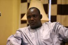 Gambian president-elect Adama Barrow is seen during an exclusive interview with Reuters in Banjul, Gambia, December 12, 2016. PHOTO BY REUTERS/Afolabi Sotunde