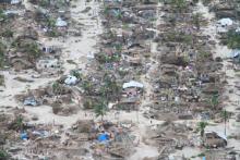 The aftermath of Cyclone Kenneth is seen in Macomia District, Cabo Delgado province, Mozambique April 27, 2019 in this picture obtained from social media on April 28, 2019. PHOTO BY REUTERS/OCHA/Saviano Abreu