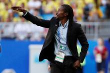 Senegal coach Aliou Nisse. PHOTO BY REUTERS/Max Rossi