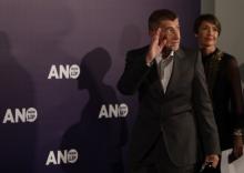 The leader of ANO party Andrej Babis arrives for a news conference at the party's election headquarters after the country’s parliamentary elections in Prague, Czech Republic, October 21, 2017. PHOTO BY REUTERS/David W Cerny