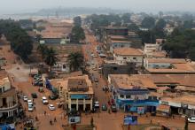 A general view shows part of the capital Bangui, Central African Republic, February 16, 2016. PHOTO BY REUTERS/Siegfried Modola