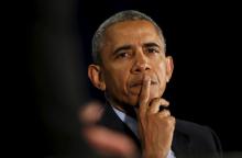 U.S. President Barack Obama participates in a National Rx Drug Abuse and Heroin Summit in Atlanta, Georgia, March 29, 2016. PHOTO BY REUTERS/Kevin Lamarque