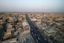 A general a view of the city after a week of violent protests in Basra, Iraq, September 9, 2018. PHOTO BY REUTERS/Essam al-Sudani