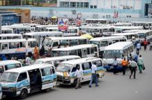 A general view shows people walking at the main bus terminus in Burundi's capital Bujumbura, January 29, 2016. PHOTO BY REUTERS/Evrard Ngendakumana