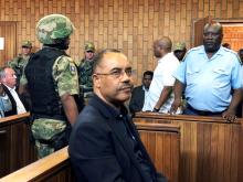 Mozambique's former finance minister Manuel Chang appears in court during an extradition hearing in Johannesburg, South Africa, January 8, 2019. PHOTO BY REUTERS/Shafiek Tassiem