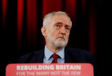 Jeremy Corbyn, Leader of the Labour Party, pauses as he gives a speech days after he called a vote of no confidence in Prime Minister Theresa May's government, in Hastings, Britain, January 17, 2019. PHOTO BY REUTERS/Peter Nicholls