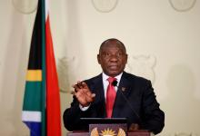 South Africa's President Cyril Ramaphosa gestures during the announcement of the new cabinet in Pretoria, South Africa, May 29, 2019. PHOTO BY REUTERS/Siphiwe Sibeko