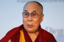 The Dalai Lama leaves following a news conference prior to a public speech to thousands at the UC San Diego campus in San Diego, California, U.S., June 16, 2017. PHOTO BY REUTERS/ Mike Blake