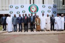 Ecowas head of goverments pose for a group photograph. December 17, 2016. PHOTO BY REUTERS/Stringer