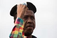 Zambia's President Edgar Lungu speaks at a rally in the capital Lusaka, Zambia, January 19, 2015. PHOTO BY REUTERS/Rogan Ward