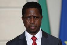 Zambia's President Edgar Lungu attends a signing ceremony at the Elysee Palace in Paris, France, February 8, 2016. PHOTO BY REUTERS/Philippe Wojazer