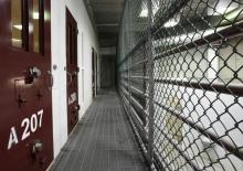 The interior of an unoccupied communal cellblock is seen at Camp VI, a prison used to house detainees at the U.S. Naval Base at Guantanamo Bay, March 5, 2013. PHOTO BY REUTERS/Bob Strong