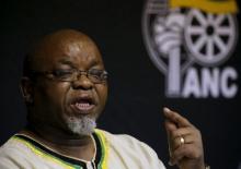 African National Congress (ANC) Secretary General Gwede Mantashe briefs the media at the end of the party's National Executive Committee (NEC) three-day meeting in Pretoria, South Africa, March 20, 2016. PHOTO BY REUTERS/Siphiwe Sibeko